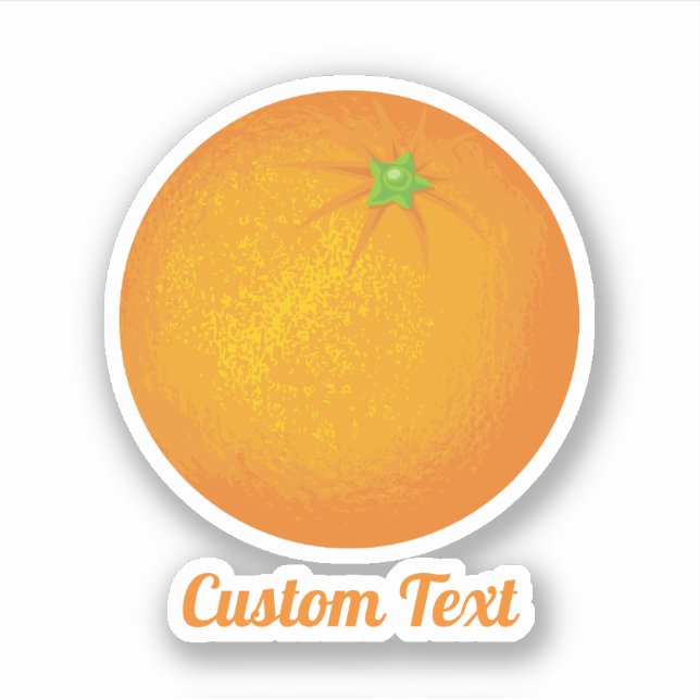 Sticker Orange (Devant)