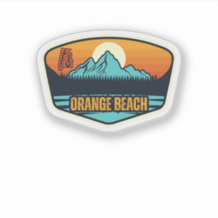 Sticker Orange Beach, Alabama