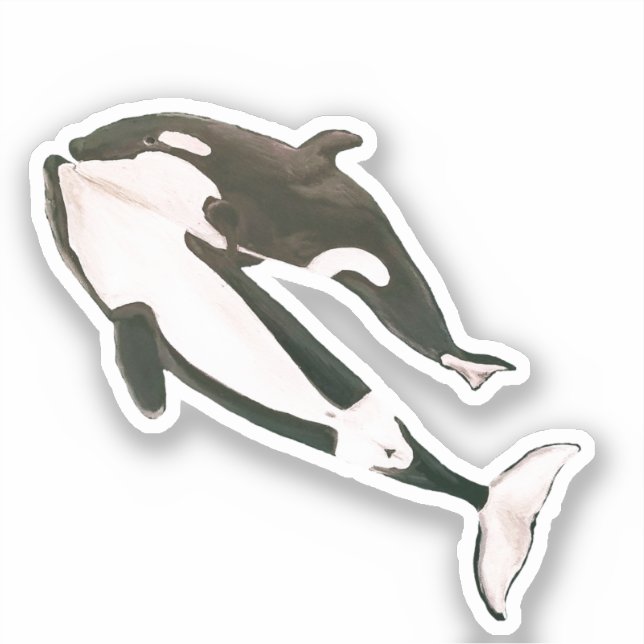 Sticker Orca (Recto)