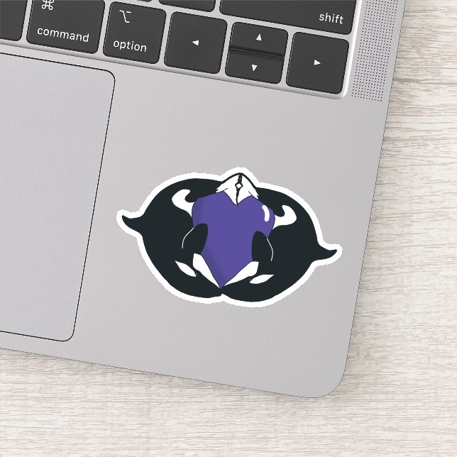 Sticker Orca (Détail)