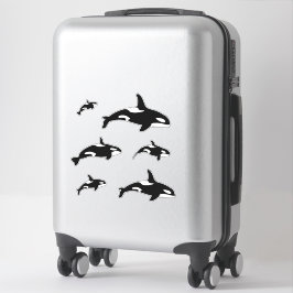 Sticker Orca Killer Whale Set