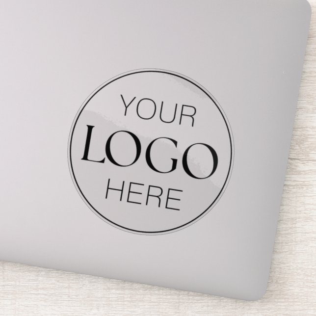 Sticker Ordinateur portable professionnel Business Logo (Détail)