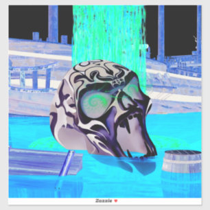 Sticker Ordinateurs portables 3D Oblivion Horror XBox