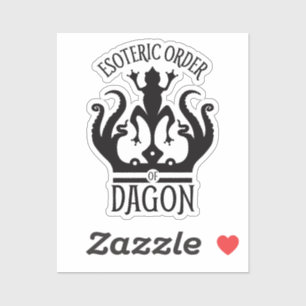 Sticker Ordre ésotérique de Dagon Innsmouth Lovecraft