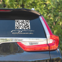 Organisateur de fête Code QR Entreprise Voiture