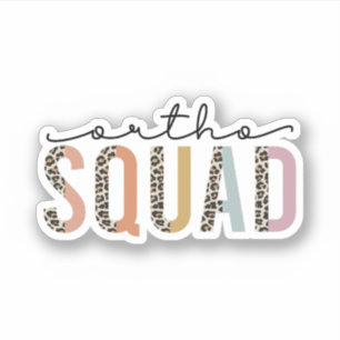 Sticker Ortho Squad, Infirmière Orthopédique, Infirmière O