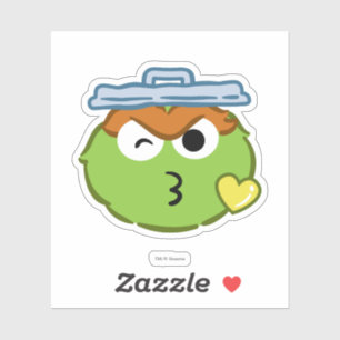 Sticker Oscar Face Jeter un baiser