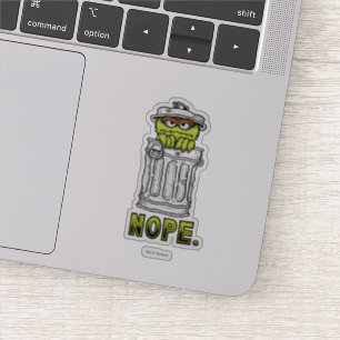 Sticker Oscar le rouspéteur - Nope.