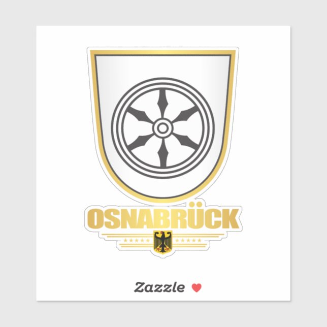 Sticker Osnabruck (Feuille)