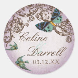 Sticker ou sceau Mariage de Botanica - Lavande
