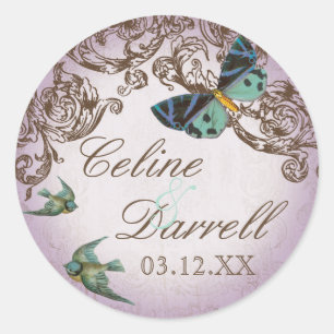Sticker ou sceau Mariage de Botanica - Lavande