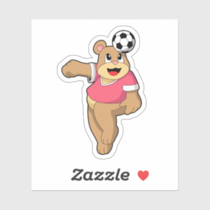 Sticker Ours comme joueur de football avec Soccer.PNG