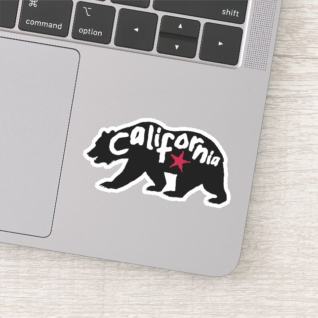 Sticker Ours de Californie (Détail)