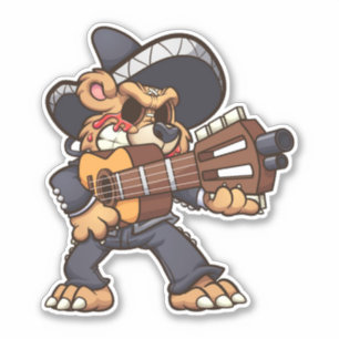 Sticker Ours de pitié - Mariachi