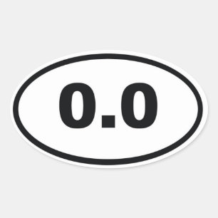 STICKER OVALE 0.0