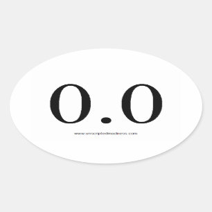 Sticker Ovale 0,0 Miles