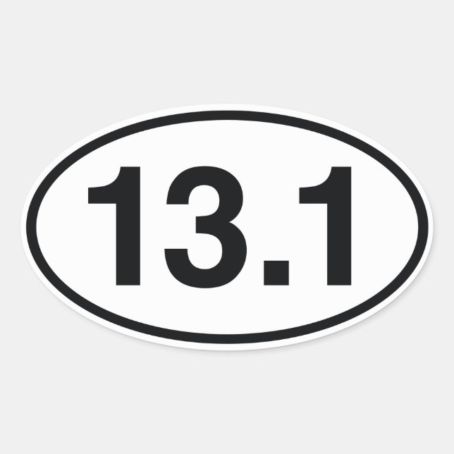 STICKER OVALE 13.1 (Devant)