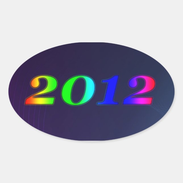 STICKER OVALE 2012 (Devant)