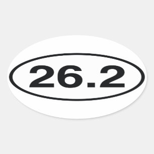 STICKER OVALE 26.2