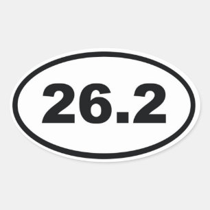 STICKER OVALE 26.2