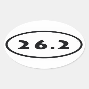 STICKER OVALE 26.2