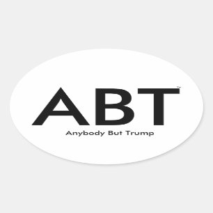 Sticker Ovale ("ABT") quiconque mais atout