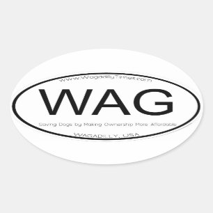 Sticker Ovale Adhésif pour pare-chocs de décalque d'emplacement