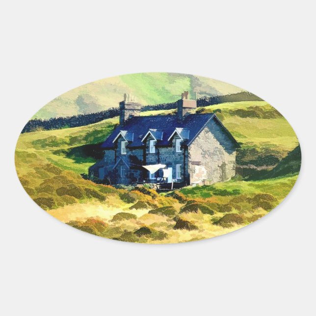 STICKER OVALE AGRICULTURE (Devant)