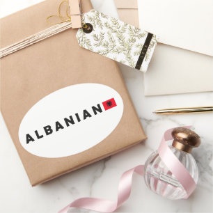 Sticker Ovale Albanie, Albanie