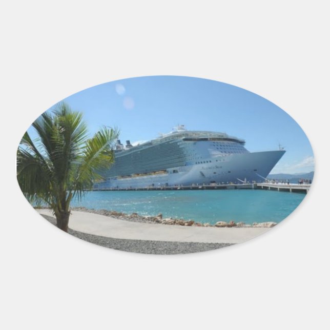 Sticker Ovale Allure de la Seas (Devant)