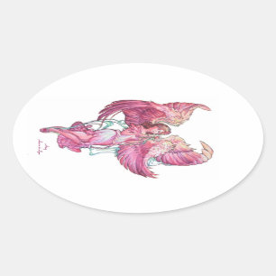 Sticker Ovale Anael 2