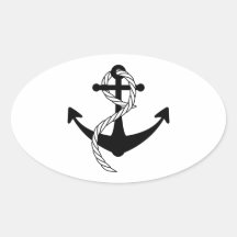 Ancre noir et blanc