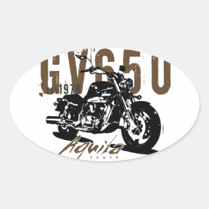 Sticker Ovale Aquila L'Aigle