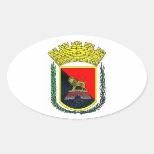 Sticker Ovale Armoiries de Ponce, Porto Rico