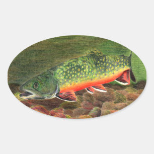 Sticker Ovale Art gagnant par R. Denisyuk - 11e année
