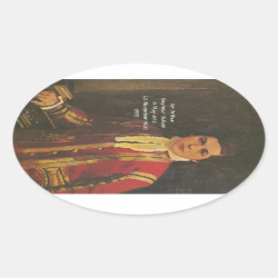 Sticker Ovale Arthur Seymour sullivan 1855