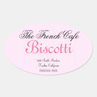 Bac Étiquette-rose à biscuit fait maison