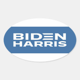 STICKER OVALE BIDEN HARRIS