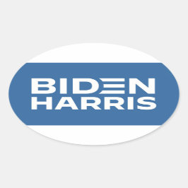 STICKER OVALE BIDEN HARRIS