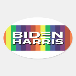 STICKER OVALE BIDEN HARRIS