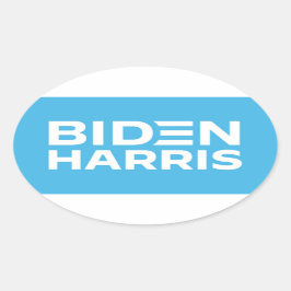 STICKER OVALE BIDEN HARRIS