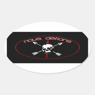 Sticker Ovale Bon sens Defions
