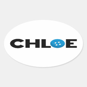 Sticker Ovale Bouton de sélection