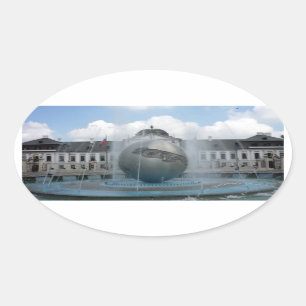 Sticker Ovale bratislava herbalkovich