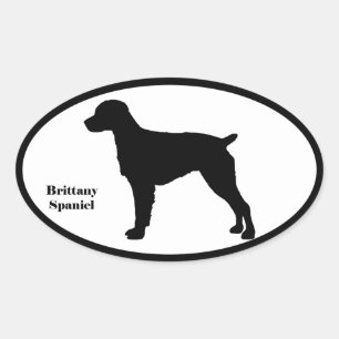 Sticker Ovale Bretagne Espagne SIlhouette