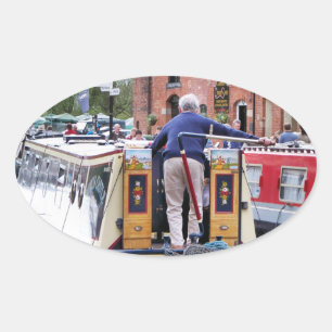 STICKER OVALE CANAUX