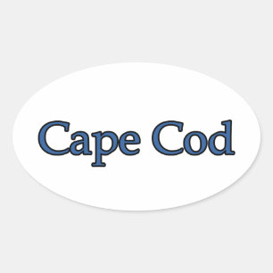 Sticker Ovale Cape Cod