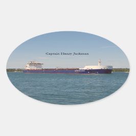 Sticker Ovale Capitaine Henry Jackman