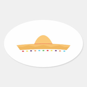 Sticker Ovale Casquette Fiesta