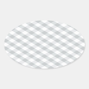 Sticker Ovale Cliquez sur Personnaliser pour modifier Gris en co